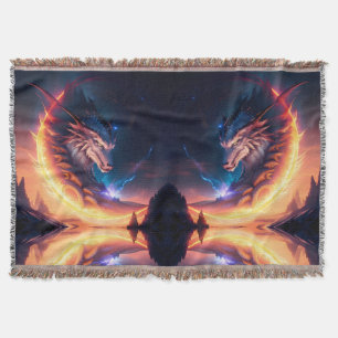Dragon Scape Feuernacht Decke