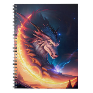 Dragon Scape Feuernacht Notizblock