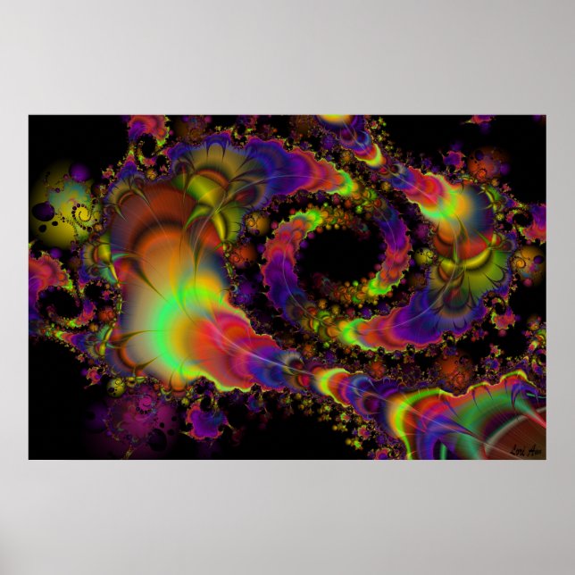 Dragon Schwanzes Poster (Vorne)