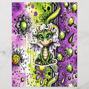 DRAGON-Scrapbook-Papier, Zeitschrift