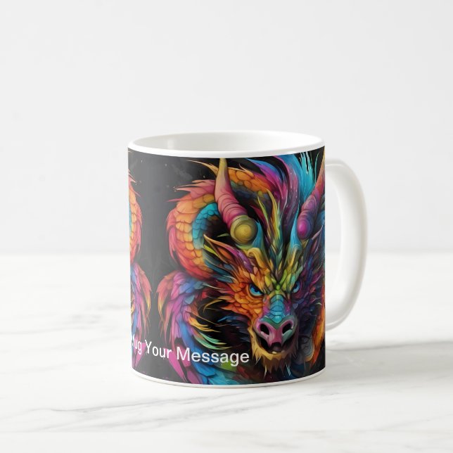 Dragon Shadows Kaffeetasse (VorderseiteRechts)