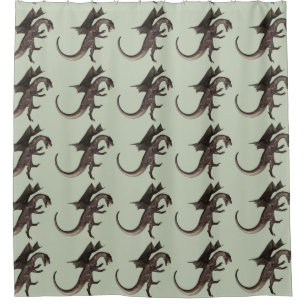 Dragon Shower Vorhang