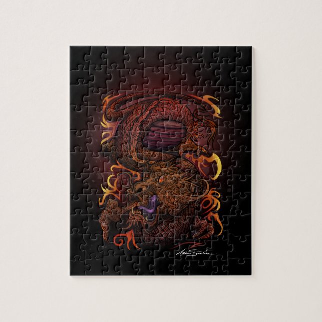 Dragon (Signature-Design) Puzzle (Vertikal)