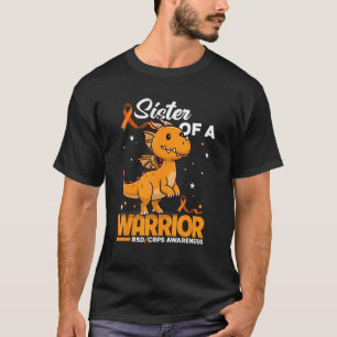 Dragon Sister eines Kriegers Unterstützer RSD CRPS T-Shirt