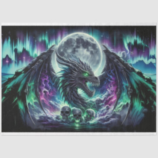 Dragon Skull Seidenpapier