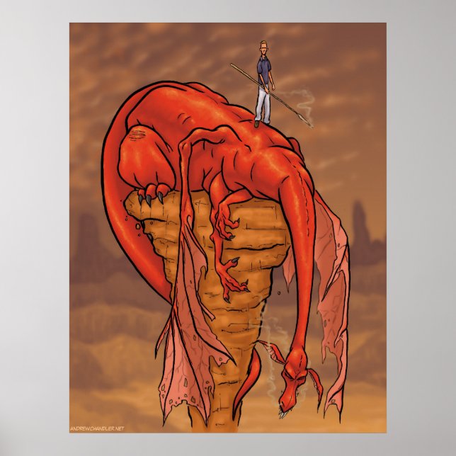 Dragon Slayed Poster (Vorne)