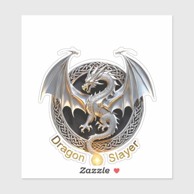 Dragon Slayer Aufkleber (Blatt)