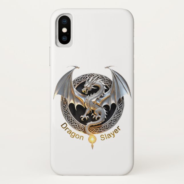 Dragon Slayer Case-Mate iPhone Hülle (Rückseite)