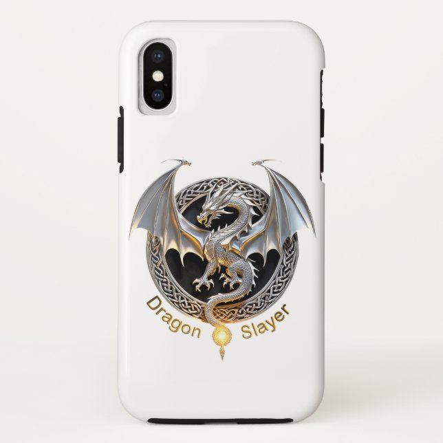 Dragon Slayer Case-Mate iPhone Hülle (Rückseite)