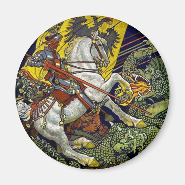 Dragon Slayer Magnet (Vorne)