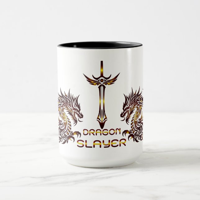 Dragon Slayer Mug Tasse (Zentrum)