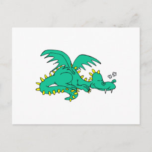 Dragon Sleeping Postkarte