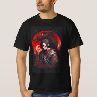 Dragon Soul - Samurai Spirit Art Print / T - Shirt