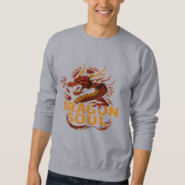 Dragon Soul Streetwear T-Shirt Sweatshirt (Vorderseite)