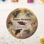 Dragon Species Fun Fantasy Personalisiert Geburtst Pappteller<br><div class="desc">Dieses Design kann in dem Bereich personalisiert werden, der durch das Ändern des Fotos und/oder Textes zur Verfügung gestellt wird. Sie können auch angepasst werden, indem Sie auf Vorlage personalisieren klicken und dann auf die Schaltfläche klicken, um weitere Optionen anzupassen, um die Hintergrundfarbe zu löschen oder zu ändern, Text hinzuzufügen,...</div>