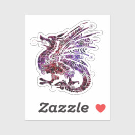 Dragon Spirit Animal Totem Emblem Aufkleber