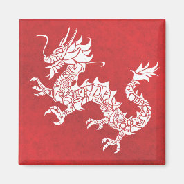 Dragon Spirit Animal Totem Emblem Magnet