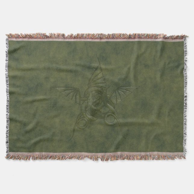 Dragon Star - Embosses Green Leather Image Decke (Vorderseite)