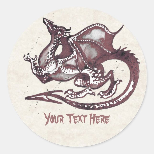 Dragon Sticker (Vorderseite)