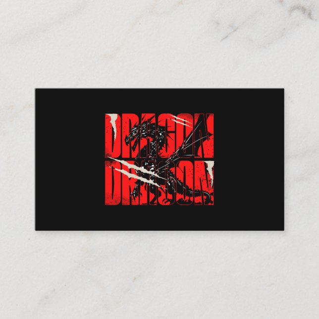 Dragon Streetwear Visitenkarte (Vorderseite)