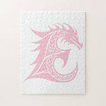 Dragon Styled Letter E, Dragon Alphabet, Monogram Puzzle<br><div class="desc">Elegant,  stylish and sophisticated design with dragon themed alphabet letters. Modern and trendy gift,  perfect for the calligraphy lover in your life.</div>