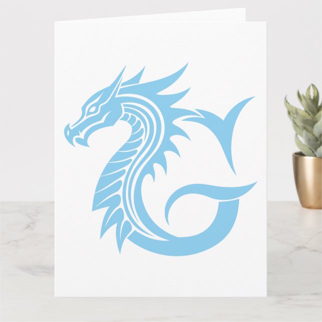 Dragon Styled Letter G, Dragon Alphabet, Monogramm Karte (Kleine Pflanze)