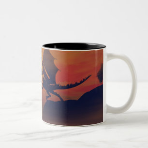 Dragon Sunset Tasse