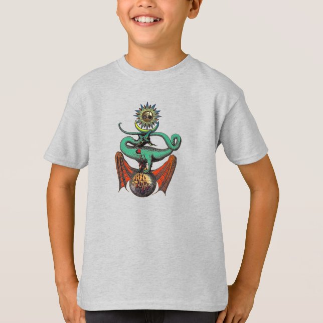 Dragon Symbol Childrens T-Shirt (Vorderseite)
