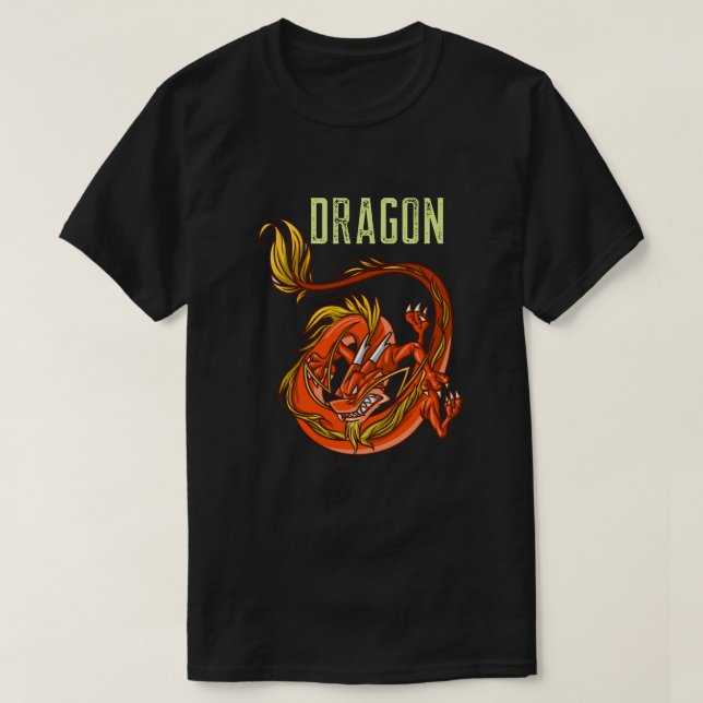 Dragon T-Shirt (Design vorne)