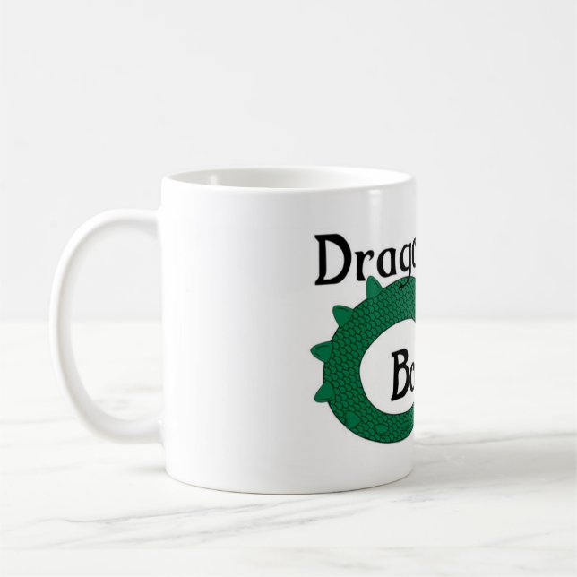 Dragon Tale Books Kaffeetasse (Links)