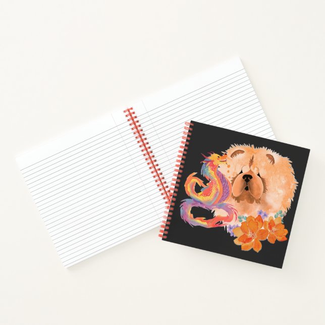 DRAGON-TALEZ: Jahr des Drachen Notizbuch (Innenseite)