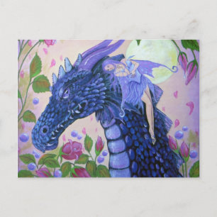 Dragon Tars von Fantasy Artist Lori Karels Postkarte
