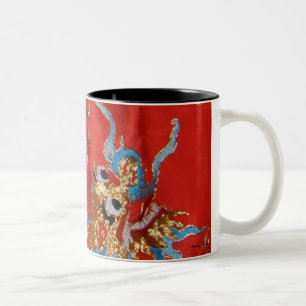 Dragon-Tasse Zweifarbige Tasse
