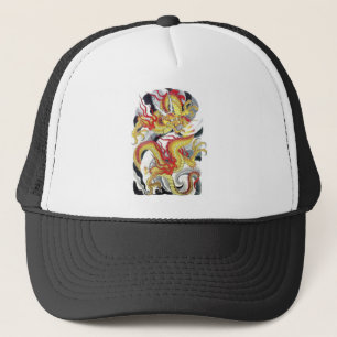 Dragon Tattoo Design Truckerkappe