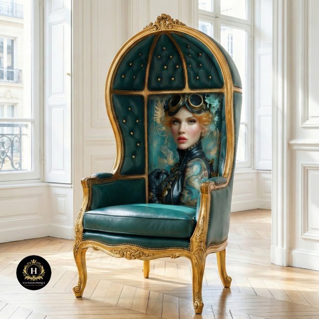 Dragon Tattoo Steampunk Girl Decoupage Paper Seidenpapier (Von Creator hochgeladen)