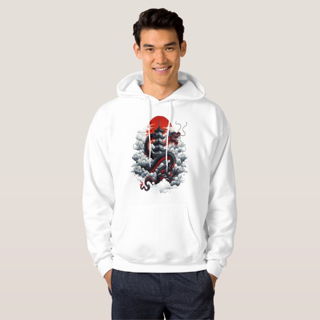Dragon Tower  Hoodie (Vorne ganz)