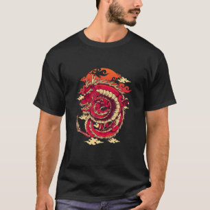 Dragon Traditionelle Kunst Irezumi Re T-Shirt