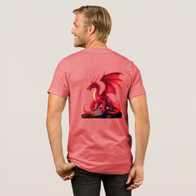 DRAGON Tri-Blend SHIRT (Rückseite voll)
