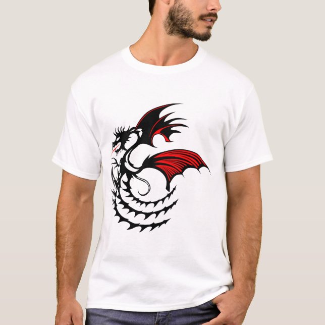Dragon Tribal 3032_O T-Shirt (Vorderseite)