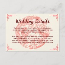 Dragon und Phoenix beige chinesische Hochzeitsdeta