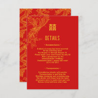 Dragon und Phoenix Hochzeit | Phoenix Gastdetails