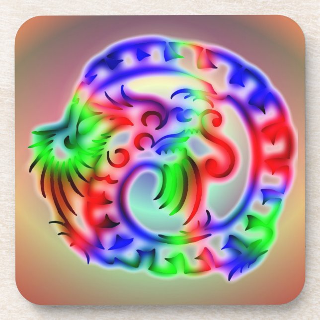 Dragon Untersetzer (Vorderseite)