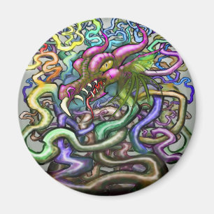 Dragon Vines Magnet