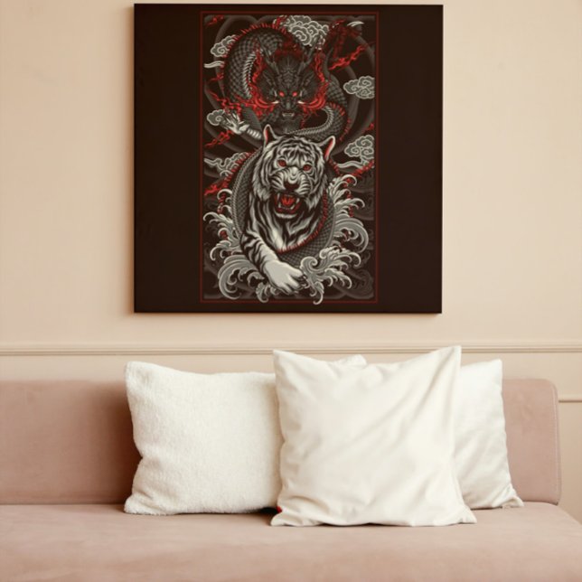 Dragon vs. Tiger Poster (Von Creator hochgeladen)