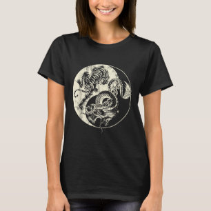 Dragon Vs Tiger Tattoo! Yin and Yang Beast Fight T-Shirt
