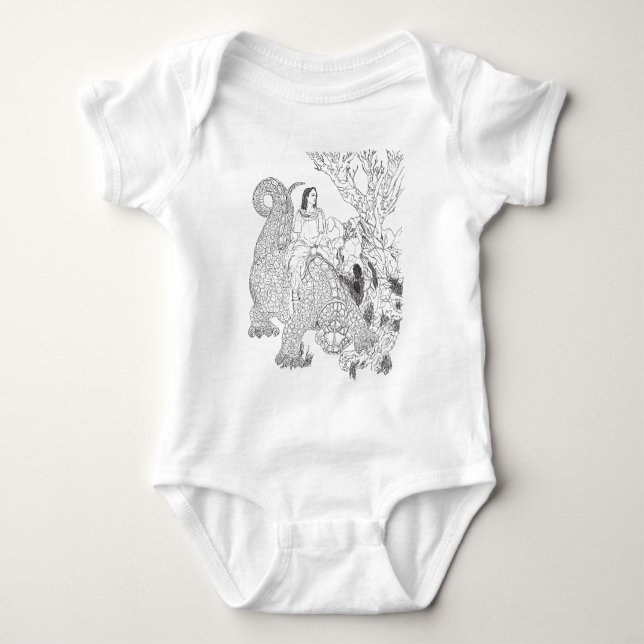 Dragon Walker Baby Strampler (Vorderseite)