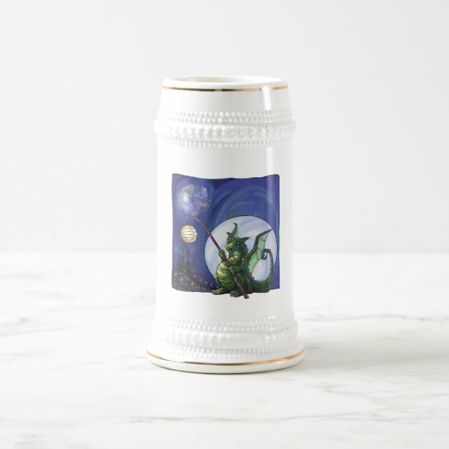 Dragon Watch Art Bierglas (Mittel)