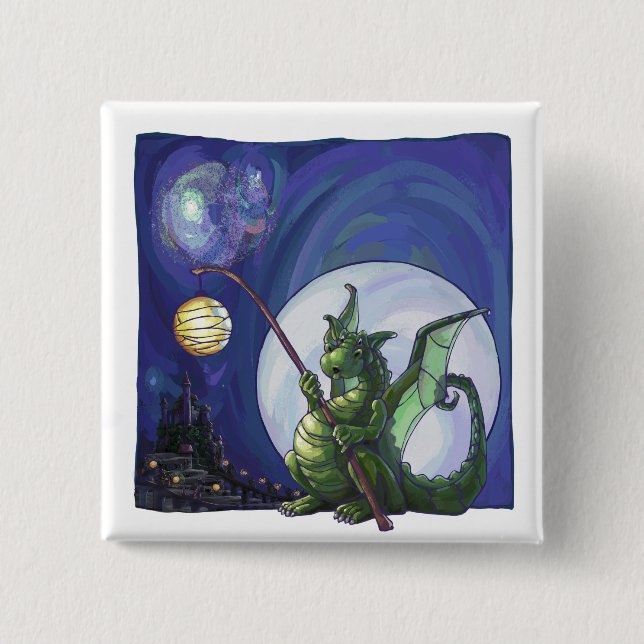 Dragon Watch Art Button (Vorderseite)