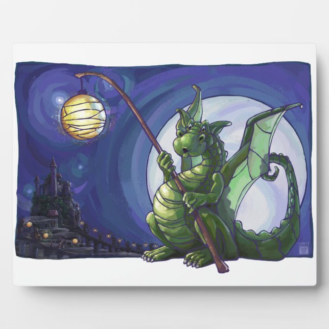 Dragon Watch Art Fotoplatte (Vorderseite)