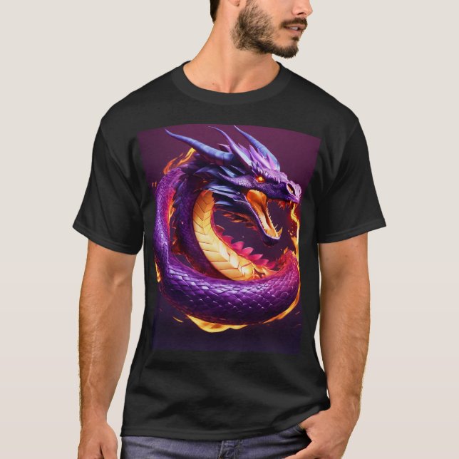 "Dragon wispers; Mystical T - Shirt Collection" (Vorderseite)